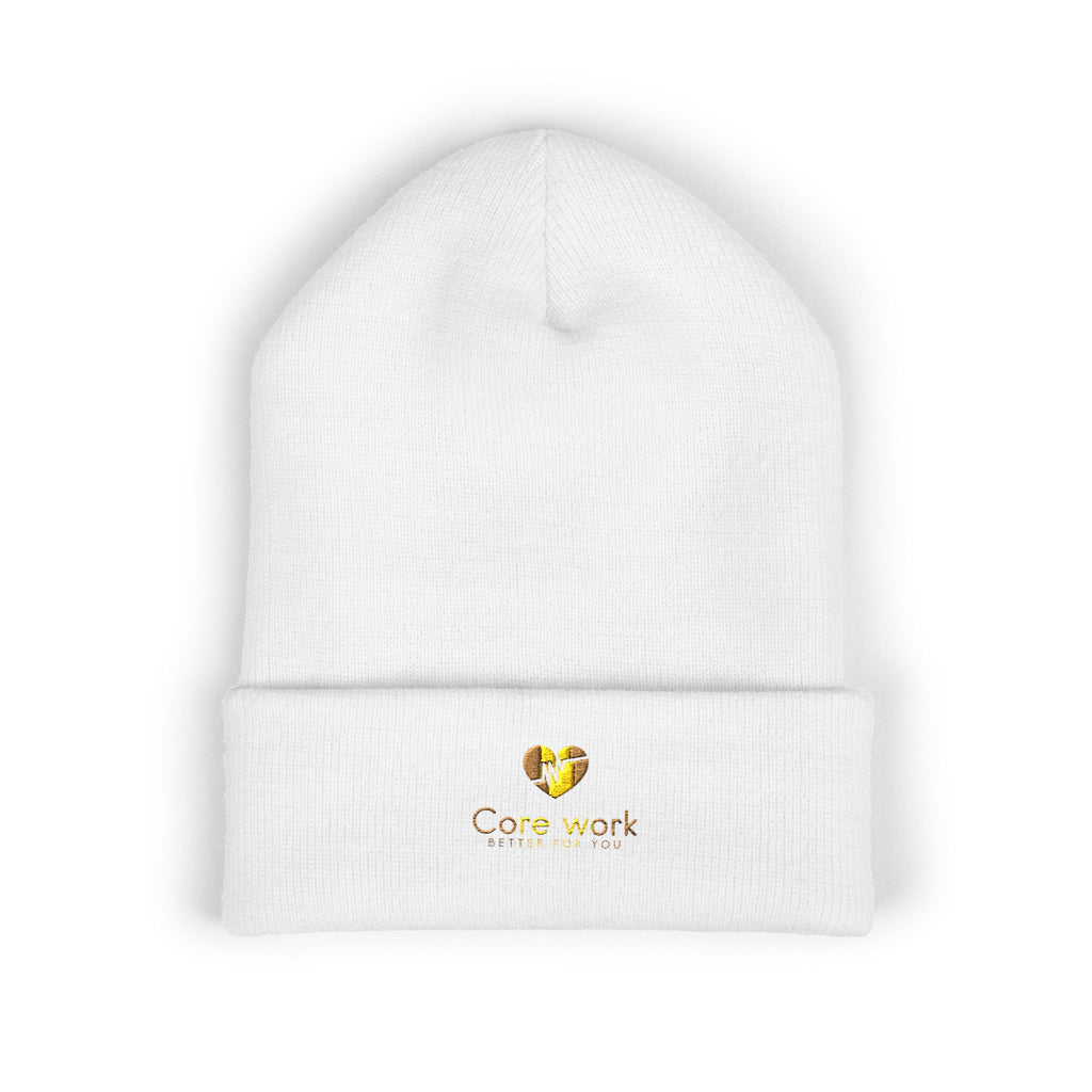 Embroidered Core Work Beanie