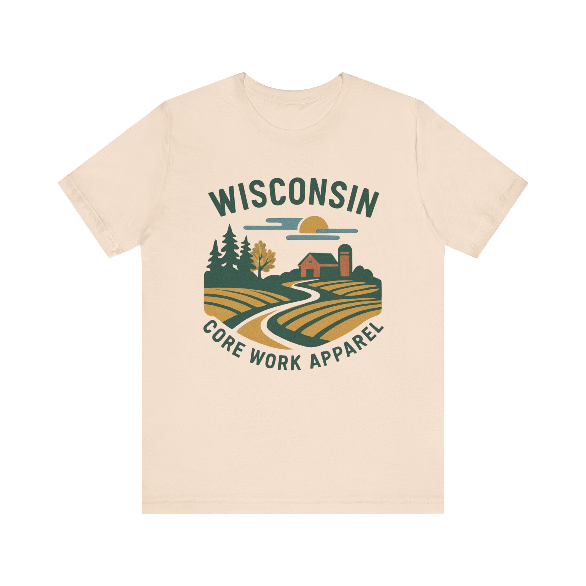 Modern Graphic Core Work Apparel Unisex Tee