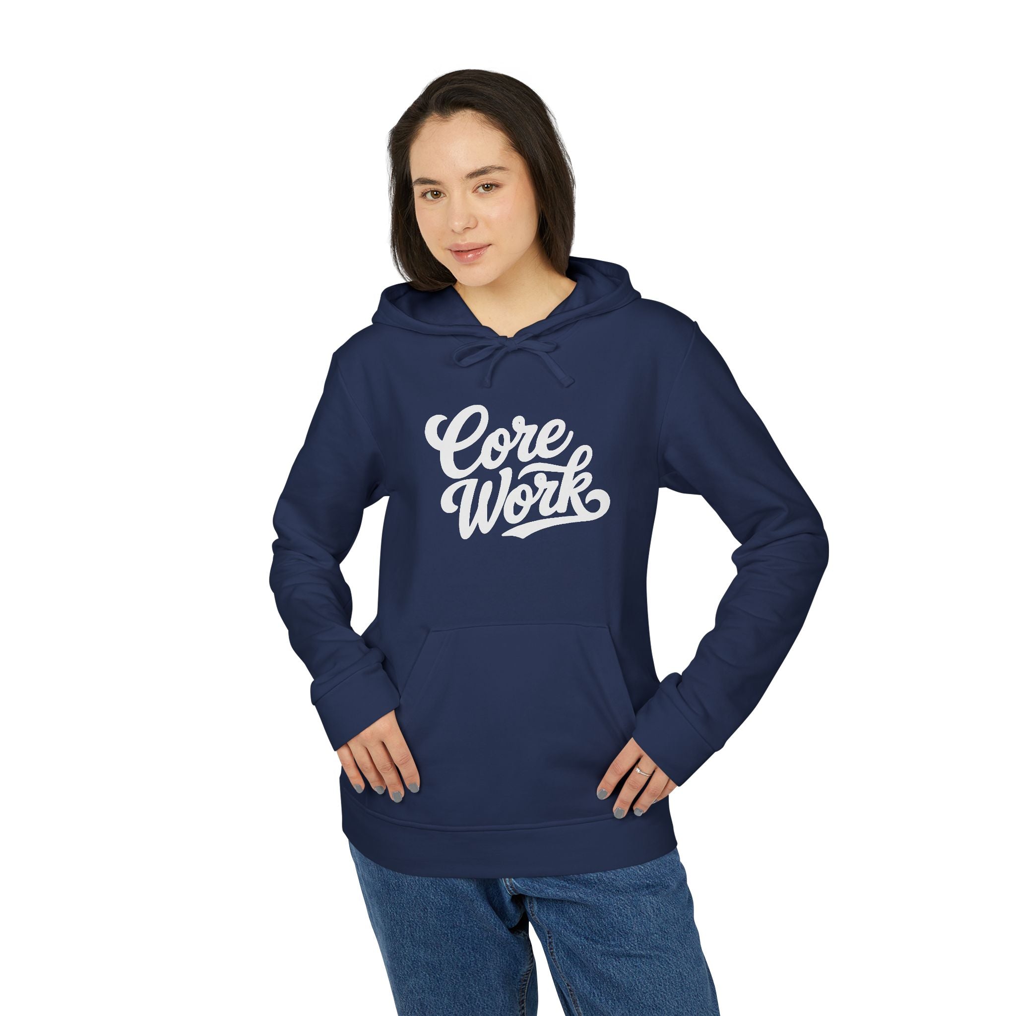 Adidas Fleece  Collegiate Core Work Hoodie