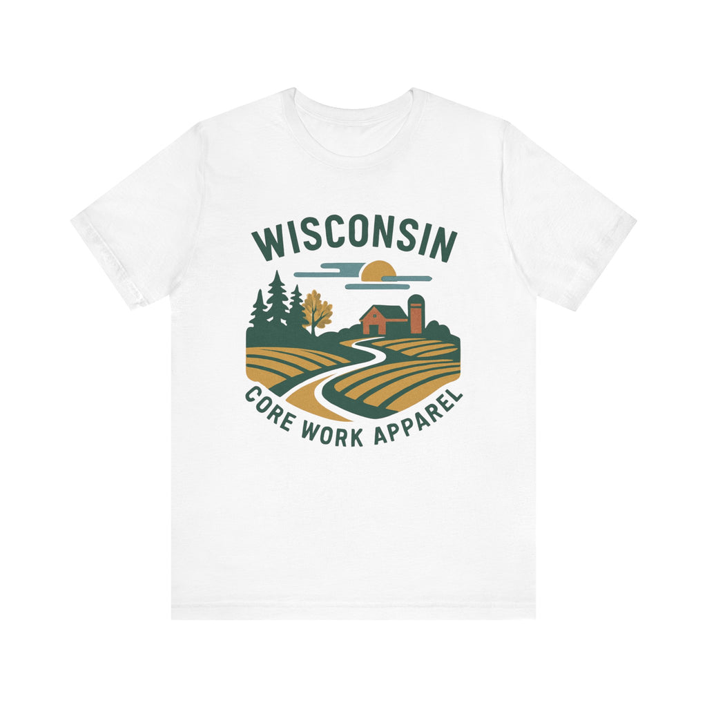 Modern Graphic Core Work Apparel Unisex Tee