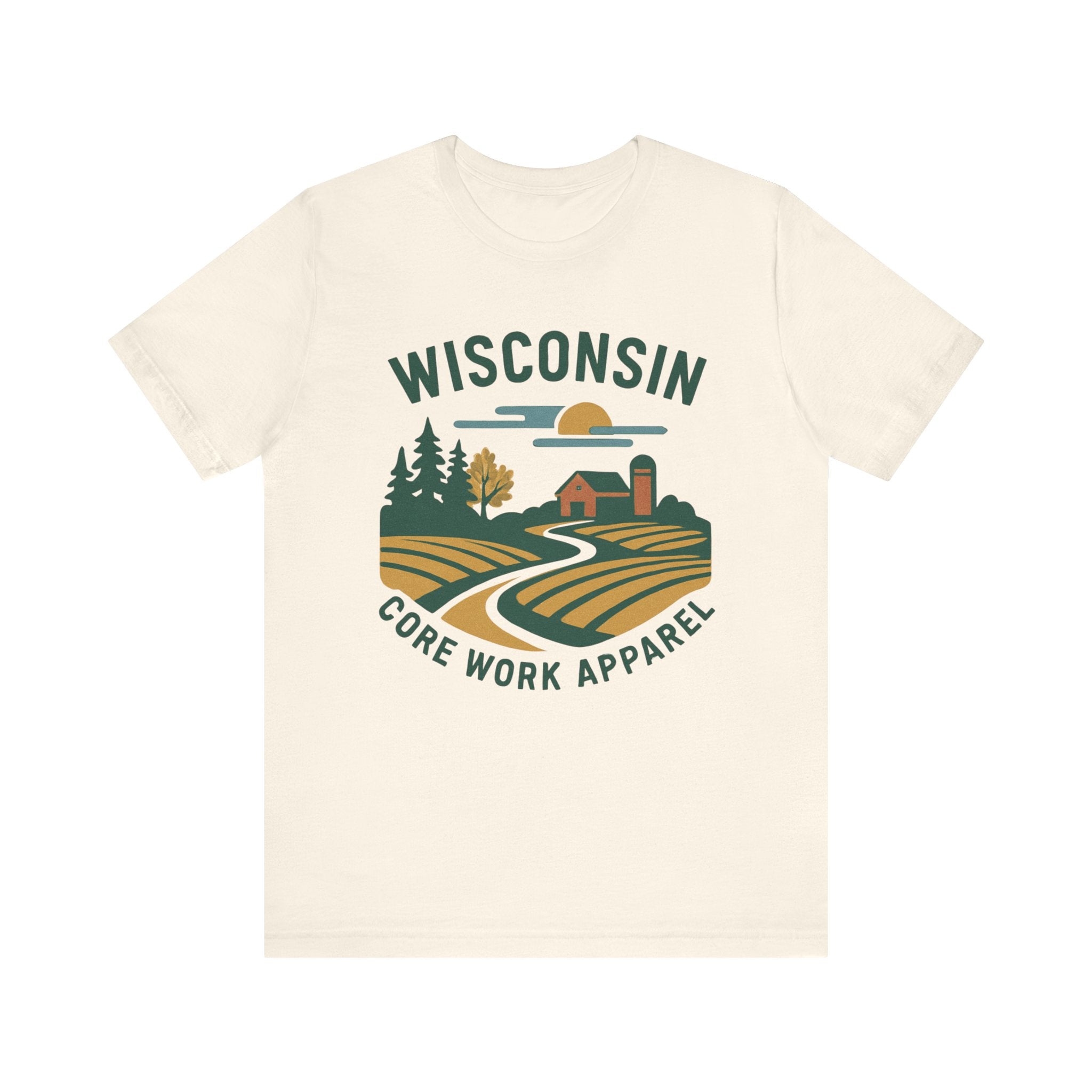 Modern Graphic Core Work Apparel Unisex Tee