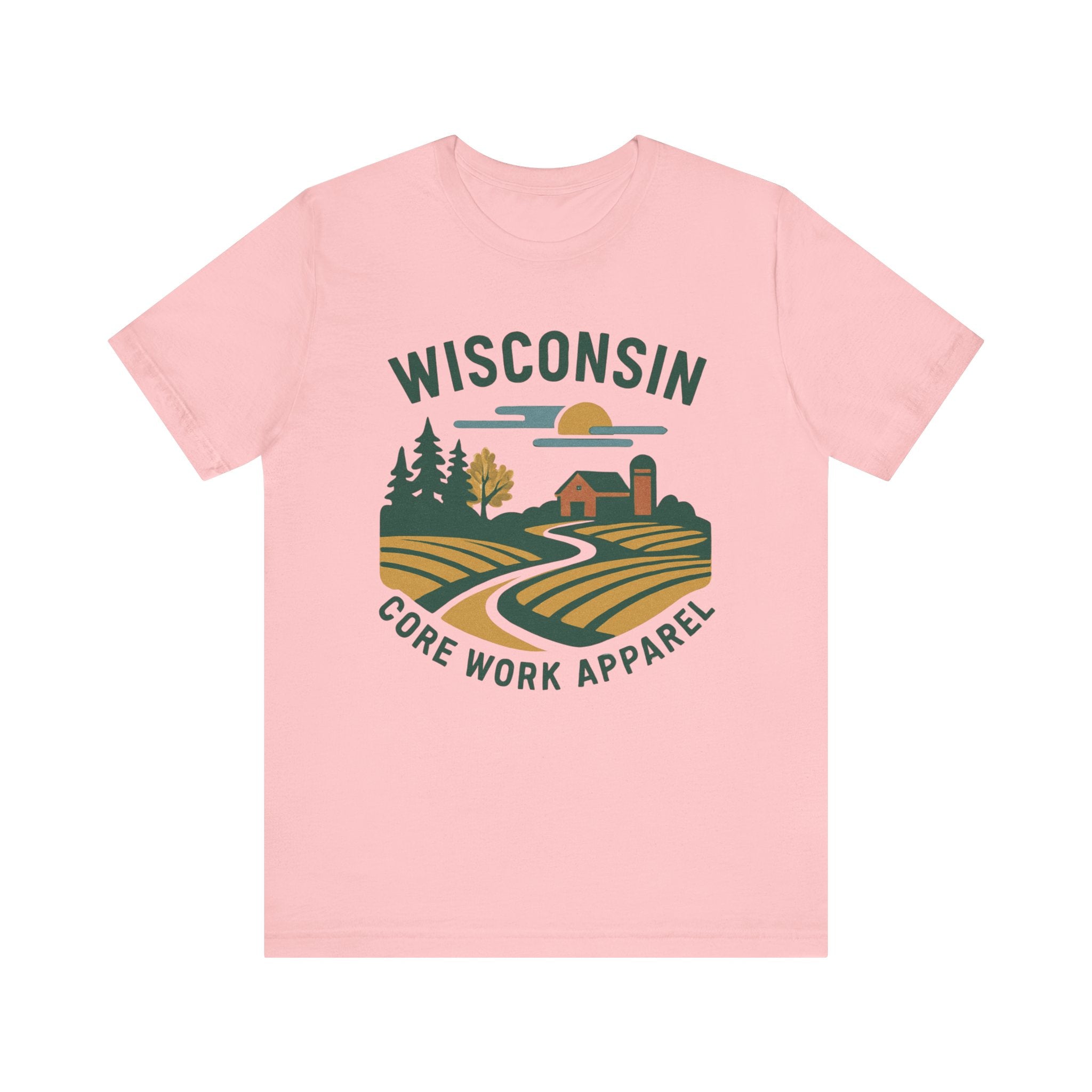 Modern Graphic Core Work Apparel Unisex Tee