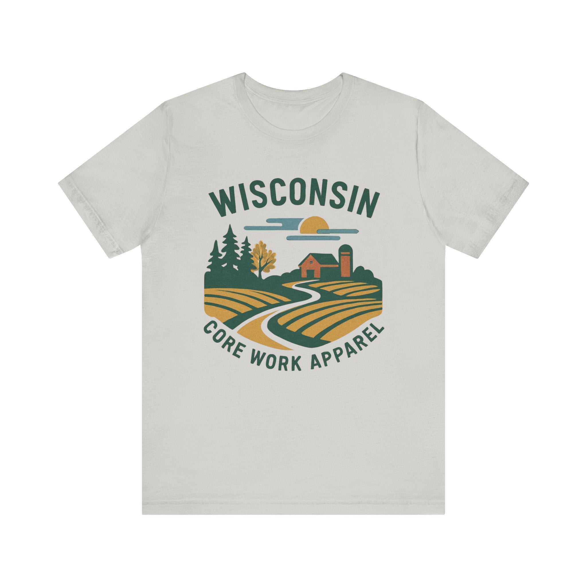 Modern Graphic Core Work Apparel Unisex Tee