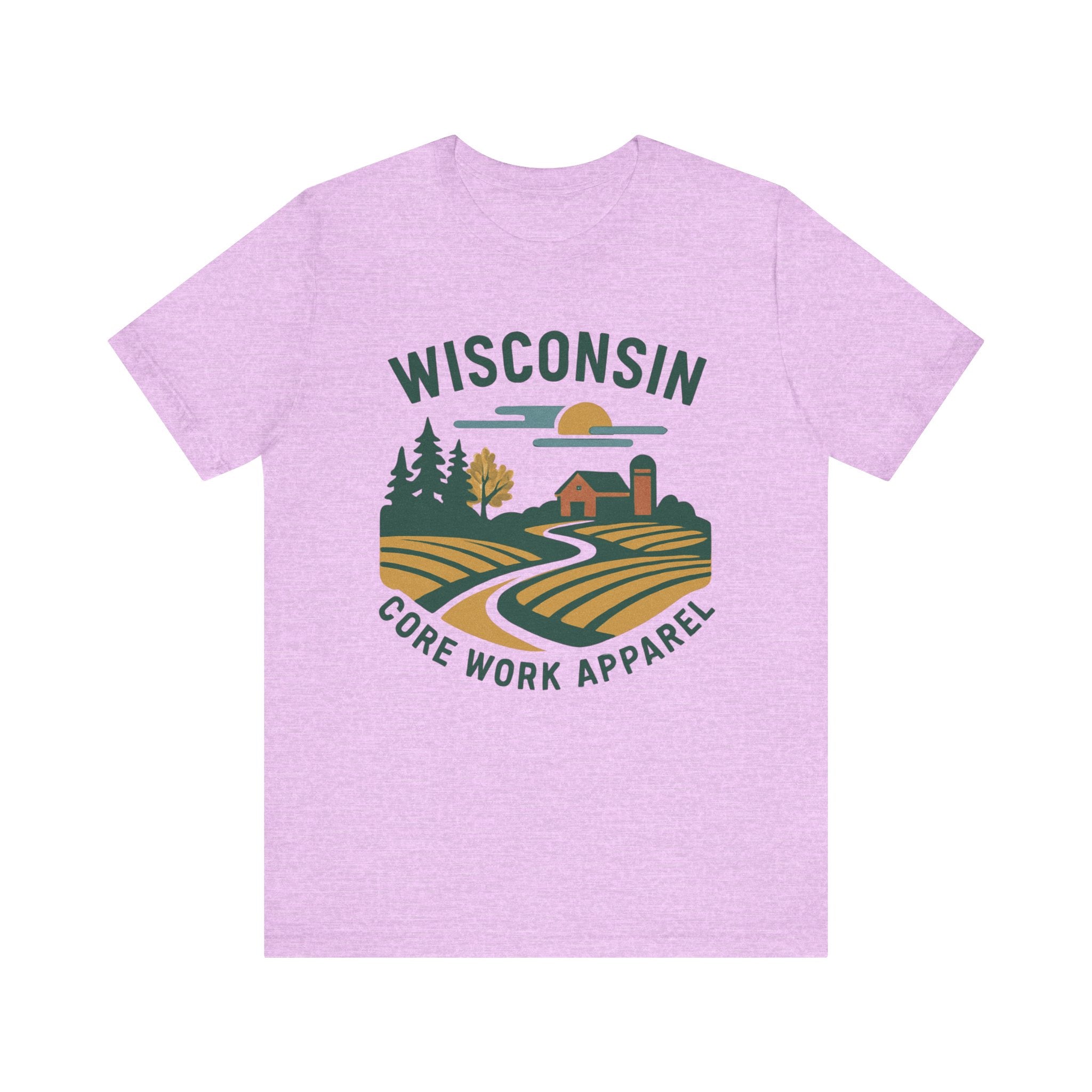 Modern Graphic Core Work Apparel Unisex Tee